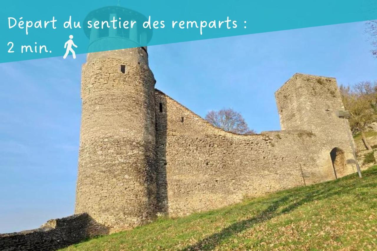 Nid Douillet Pres De La Halle - Le Tambora Crémieu Exteriér fotografie